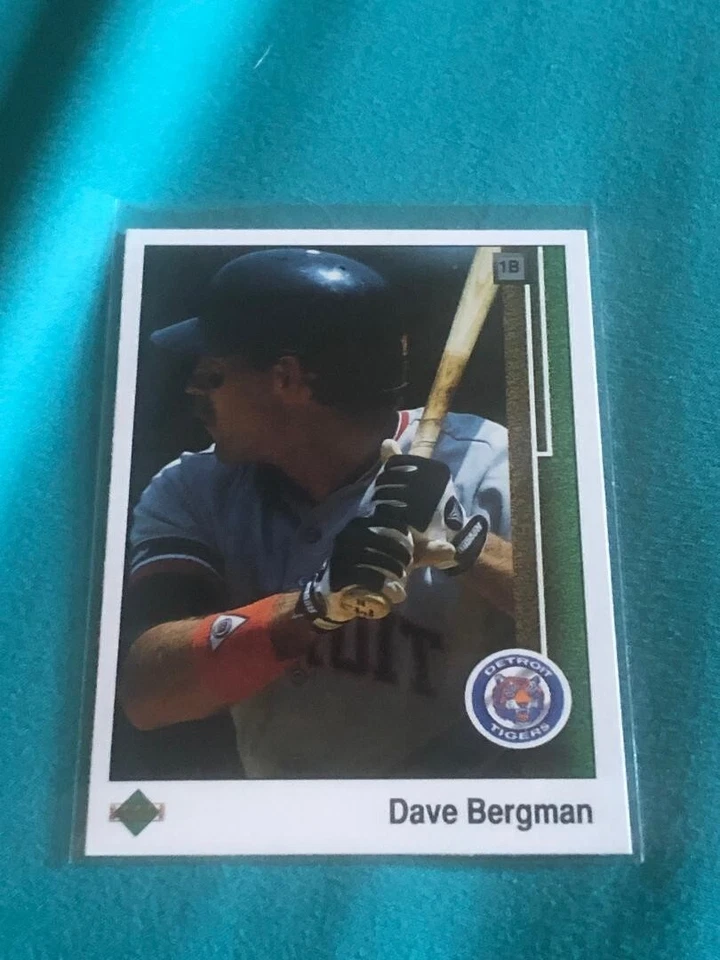 1989 Upper Deck #266 Dave Bergman Tigers NJR#1 - Image 1 of 1