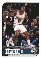 1998-99 UD Choice Preview Denver Nuggets Basketball Card #37 Danny Fortson