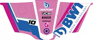 BWT Skin for Logitech G29 G920 G27 G25 - Custom Vinyl Decal Sticker Graphic - Picture 1 of 1