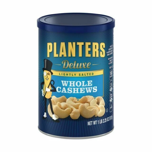Planter's Deluxe Lightly Salted Whole Cashew - 18.25oz