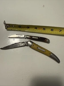 Vintage Colonial Prov. USA Folding Fish  2 Knife - Picture 1 of 6