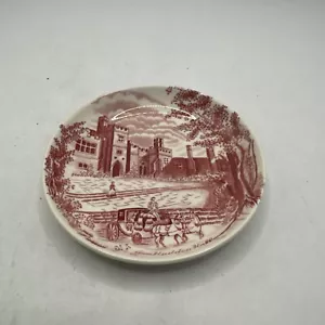 Johnson Bros Pink Haddon Hall sottobicchieri rosa 4" - Foto 1 di 3