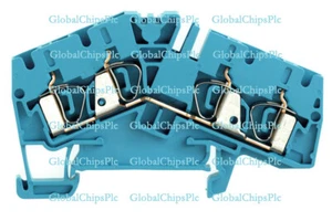 5pcs Weidmuller Wiring Terminal ZDU 4-2/4AN BL ,1806990000 - Imagen 1 de 1