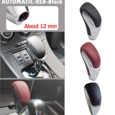 Automatic Gear Shift Knob Leather Handball For Mazda 3 5 8 3BK CX-5 7 9 MX-5 Foto 1 de 4