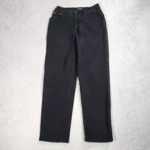 Vintage Cherokee Jeans Womens 14 Y2K 90s Classic Taper High Waist Black - Picture 1 of 8