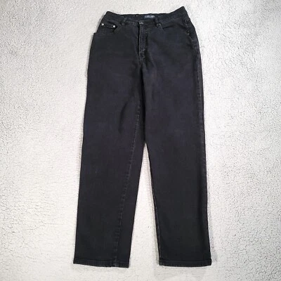 Vintage Cherokee Jeans Womens 14 Y2K 90s Classic Taper High Waist Black - Image 1 of 4