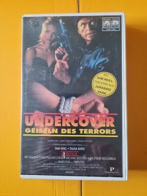 VHS(1.1) Undercover Geiseln des Terrors NEU Thriller Sam Neill OVP  - Bild 1 von 3