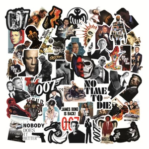 James Bond 007 Aufkleber Cool Wasserdicht Sticker Gepäck Skateboard Gitarre - Bild 1 von 5