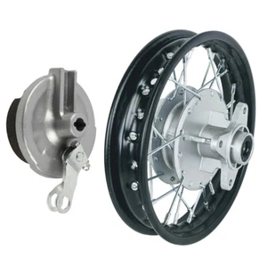 10" 2.50-10 Rear Wheel Rim Drum Brake 50cc 70cc SSR Coolster Dirt Pit Bike Back - Picture 1 of 6