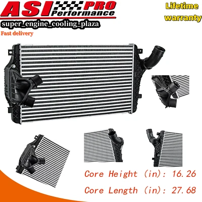 Turbo Intercooler Charge Air Cooler Fits 10-19 Ford Flex Taurus Lincoln MKT Foto 1 de 4