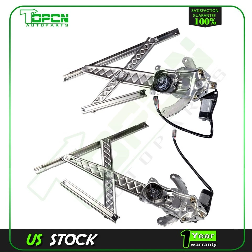 Fits 2002 Lincoln Blackwood Power Window Regulator with Motor Front Left Right - Image 1 of 4