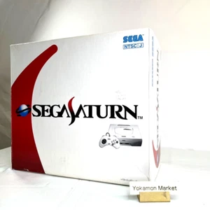 Sega Saturn White Console Japan Unused For Collection New - Picture 1 of 23