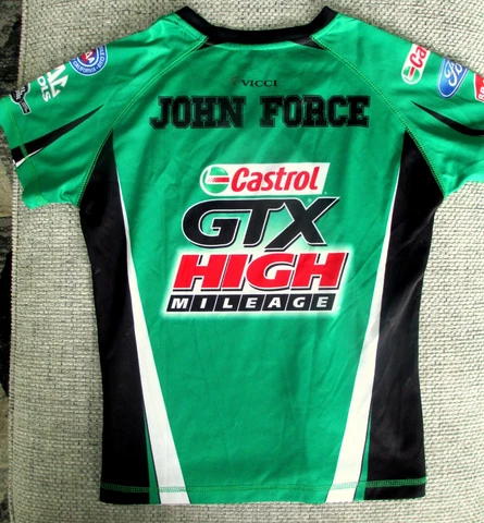 John Force NHRA Castrol GTX Racing Shirt, Women XS (Youth / Teen) Cover
