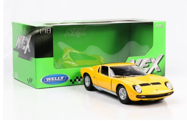 Welly Lamborghini Miura SV orange 1971 1/18 18017W-OR