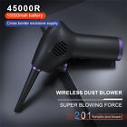 USB Compressed Air Duster Electric Blower Clearner for Keyboard Car 15000mAh