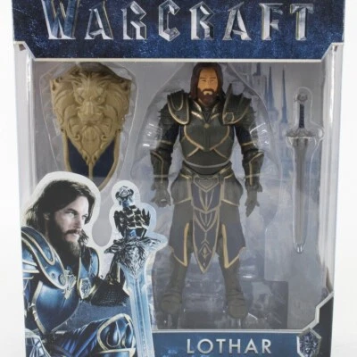 Jakks Warcraft 2016 Lothar With Accessory 6" Action Collectible Figure - Image 1 of 4