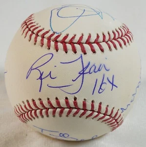 Ric Flair Arn Ole Anderson + Four Horsemen Signed Baseball PSA/DNA COA NWA WCW 2 - Picture 1 of 24