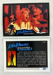 CHEAP PROMO CARD: A NIGHTMARE ON ELM STREET (Impel 1991) SAMPLE: Dream Master 4 - Bild 1 von 2