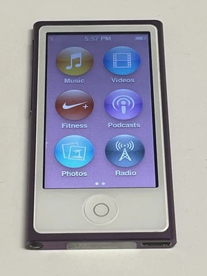 Apple iPod Nano 7ª Generación A1446 16GB MD475LL Rosa - Grabado Foto 1 de 4