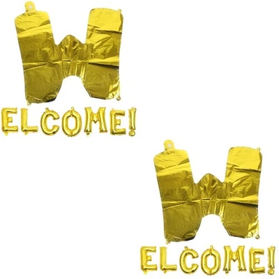  2 Sets Back To School Party Balloons Aluminium Foil Balloons - Image 1 of 4