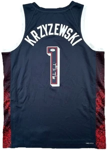 MIKE KRZYZEWSKI COACH K SIGNED NIKE USA BASKETBALL JERSEY DUKE PSA/DNA - Picture 1 of 6