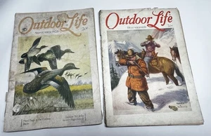 1926 Outdoor Life Magazine - 2 Antik / Vintage Ausgaben Sept & Dez - Bild 1 von 7