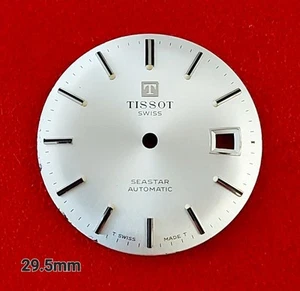 TISSOT Seaster Dial/ ZIFFERBLATT Silber AUTOMATIC DATUM 29.5m TOP Zustand  - Bild 1 von 6