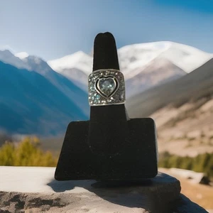 Brighton ECSTATIC HEART Ring Size 7 List $96 NWT Rare Find! - Picture 1 of 4
