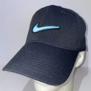 Nike Powder Blue Swoosh Vintage Baseball Cap - Picture 1 of 8