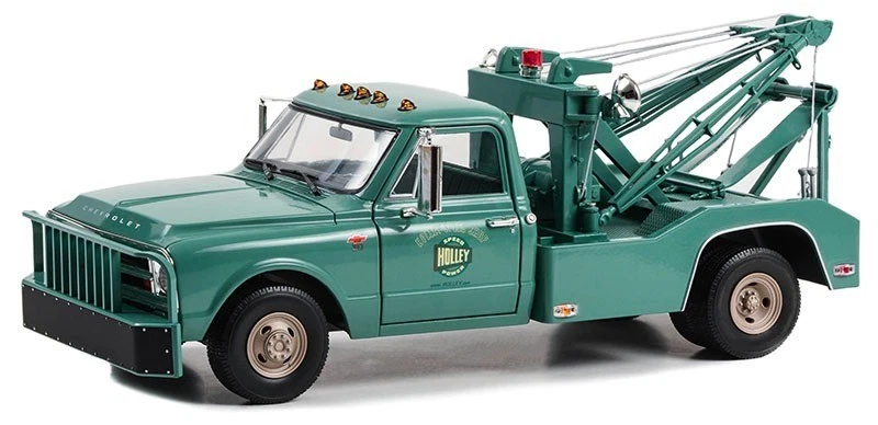 GREENLIGHT - Dépanneuse de 1967 - Holley Speed Shop - CHEVROLET C-30 - 1/18 -... - Photo 1/1