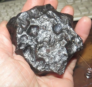 814 gm CAMPO DEL CIELO METEORITE  BEAUTIFUL BABY AAA GD METEORITE 1.8 LBS JAL - Picture 1 of 10