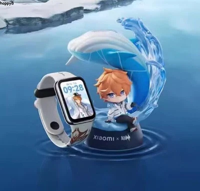 Genshin Tartaglia Xiaomi Mi Band 8 Pro Smart 1.74′′ AMOLED oxigênio no sangue fitness - Imagem 1 de 4