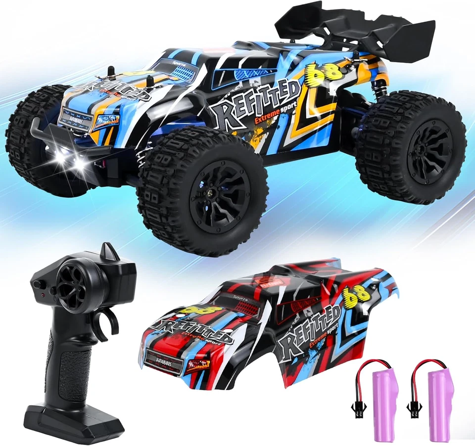 1:20 Macchina Telecomandata per Bambini, 20KM/H Monster Truck Telecomandato, 2.4 - Immagine 1 di 4