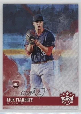 2018 Panini Diamond Kings SP Jack Flaherty #124 Rookie RC - Image 1 of 2