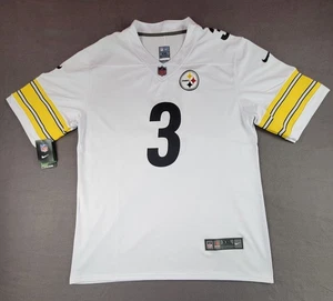 nike on field jersey Men's 2XL Russell Wilson #3 White/yellow NFL Player - Picture 1 of 10