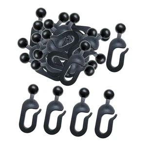 56x Hooks for Gazebo Curtains for Drapes Multipurpose Use Canopy Curtain Kit - Picture 1 of 7