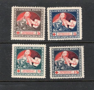 Lettland 1920 Rotes Kreuz gedruckt auf Banknoten Bermont von der Golz Armee 17357 - Bild 1 von 2