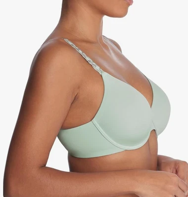 Sutiã NATORI 732080 Pure Luxe Underwire tamanho 32B perfeito/cinza - Imagem 1 de 4