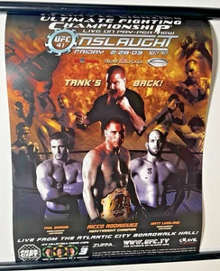 Póster UFC 41 EVENTO 8,5X11 PULGADAS * RICO RODRIGUEZ * TANQUE ABBOTT * MMA Lucha libre - Imagen 1 de 2