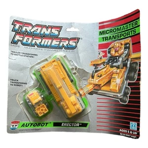 TRANSFORMERS G1 Micromaster Transports Autobot Erector Hasbro 1988 - RARE - Picture 1 of 17