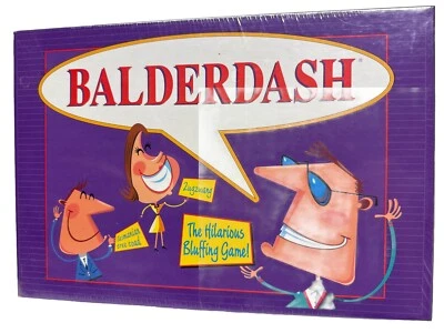 New Sealed Vintage 1995 BALDERDASH Board Game Parker Brothers - Image 1 of 4