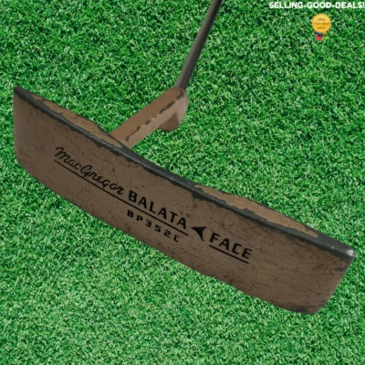 Right-Handed MacGregor Balata Face Putter Model BP352L  Steel Shaft 34.5" - Image 1 of 4