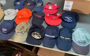 LOT OF 15 TRUCKER HATS Mesh Snap Back Slider Vintage Various Lot 1 - Picture 1 of 9