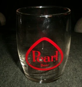 RARA Pearl Beer, Pearl Brewing Company, San Antonio Texas Vintage Barrel Glass - Foto 1 di 1