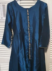 Salwar Kameez Dress Eid Wedding Party Clothes Indian Pakistani Size Small... - Picture 1 of 13
