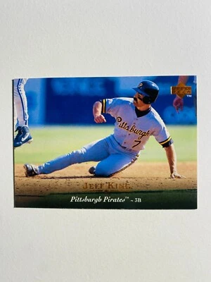 1995 UPPER DECK #384 JEFF KING NM-MT MLB BASEBALL CARD - Image 1 of 2