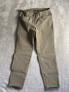 CAMBIO Renira Stoff Stretch Business Sz 6 Straight Brown Chino W28 L27 - Picture 1 of 14