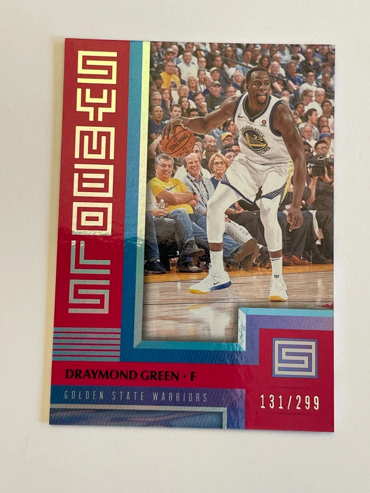 2017-78 Status Draymond Green Status Symbols Pink Parallel SSP #131/299 - Image 1 of 2