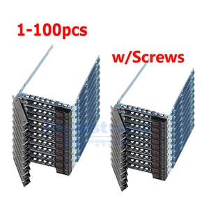 Lot plateau disque dur Dell DXD9H 2,5" SFF Gen14 caddie R640 R740 R740xd R440 R940 C6420 - Photo 1/6