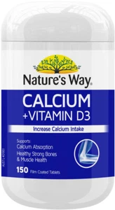 Calcium + Vitamin D3 150 Tabs x 3 Pack Nature's Way - Picture 1 of 1